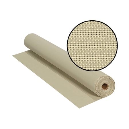 Phifer Vinylcoated Polyester Exterior Shading Fabric, Blocks 90 Heat, 72x100', Beige, One Roll 3004185
